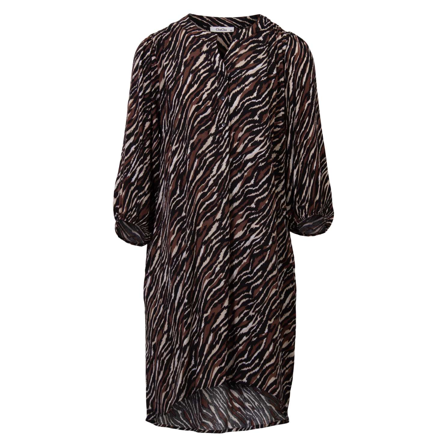 Zbyz Dame Tunika Plus Size Animal Animal  54/56