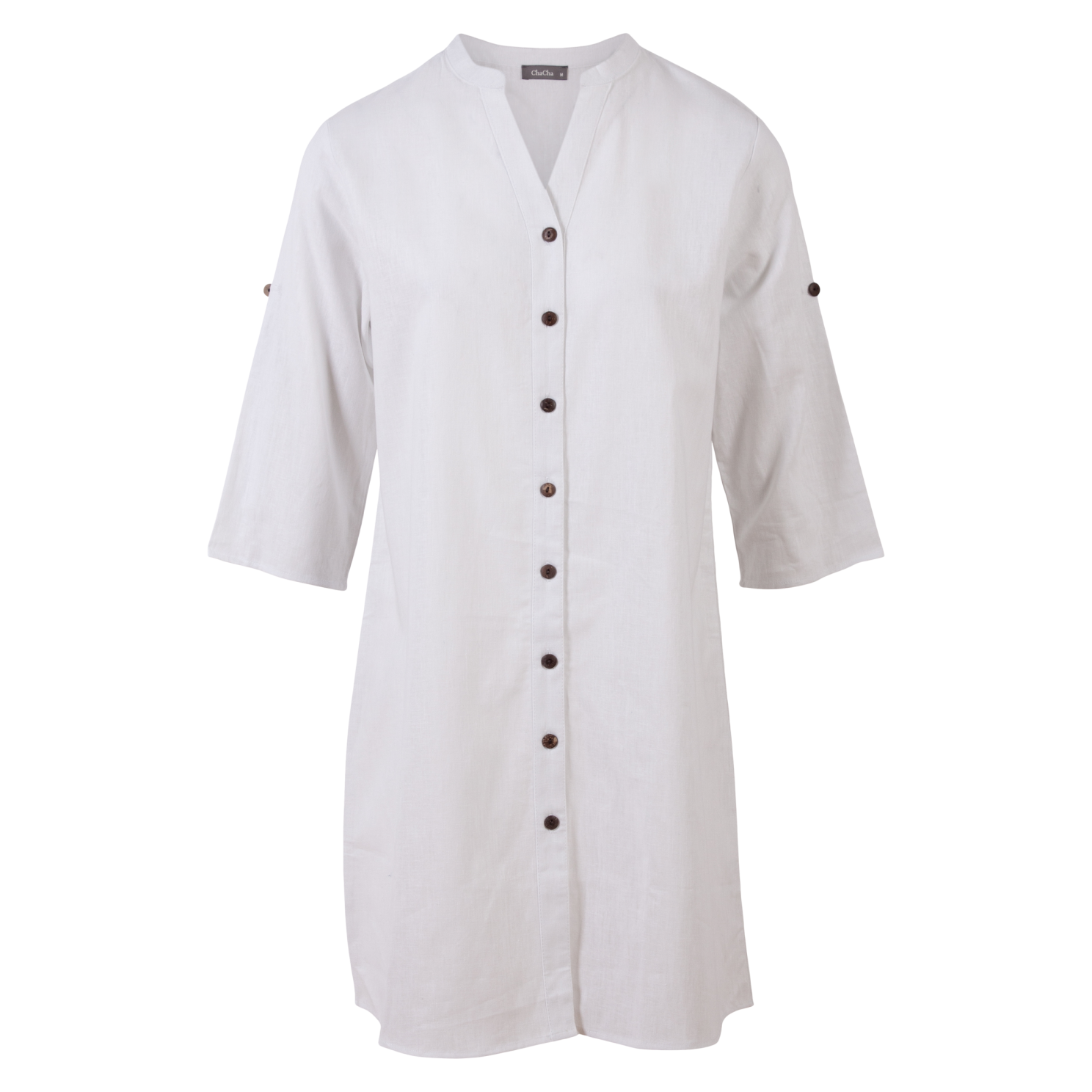 Zbyz Dame Tunika Plus Size White Hvid  46/48
