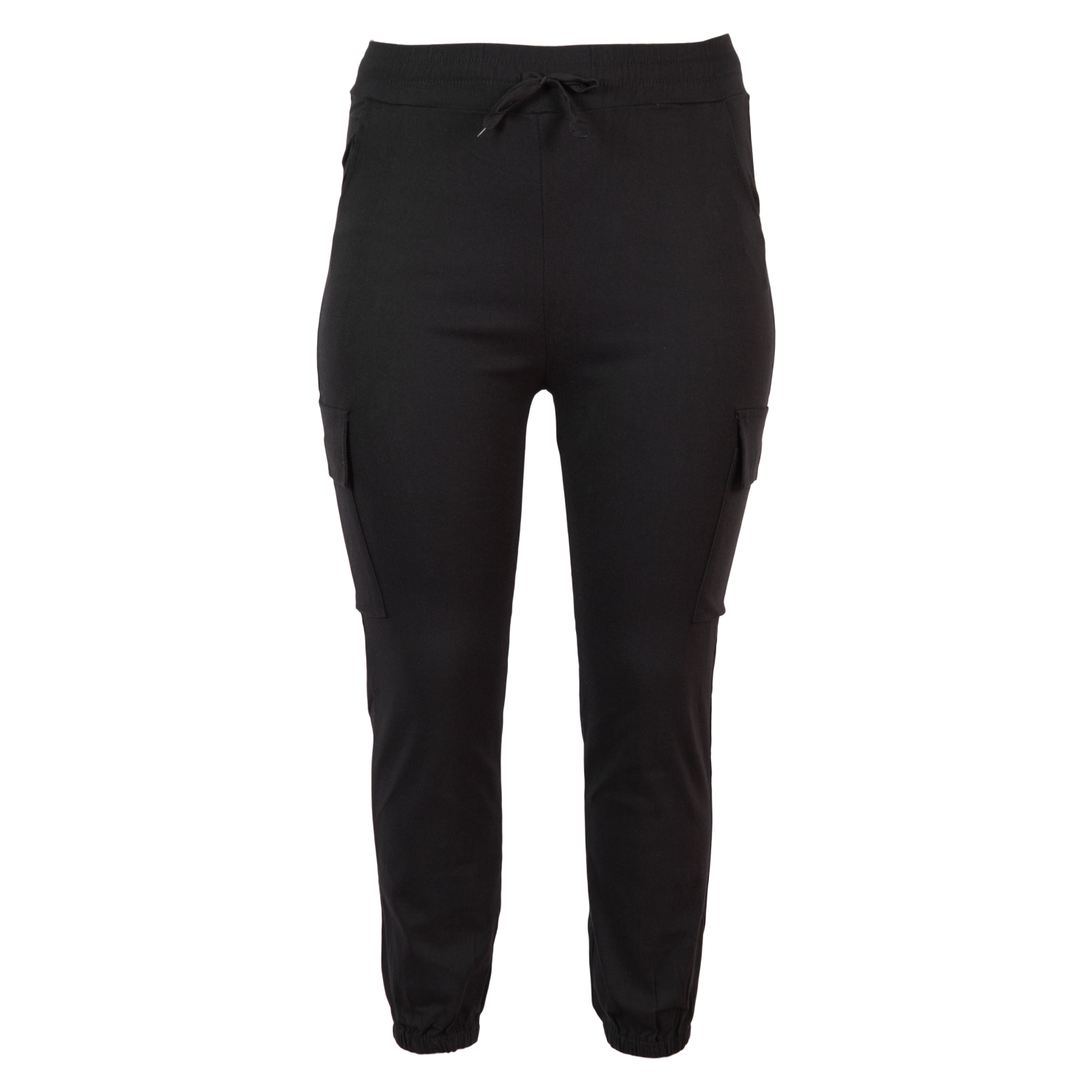 Dame Cargobukser Plus Size Sort 5xl 6xl Sort  5XL/6XL