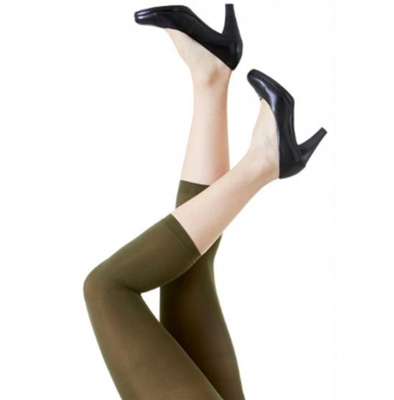 Plus Size Leggings Armygrøn Amelie Dark Army Festival96120 Grøn  42/44
