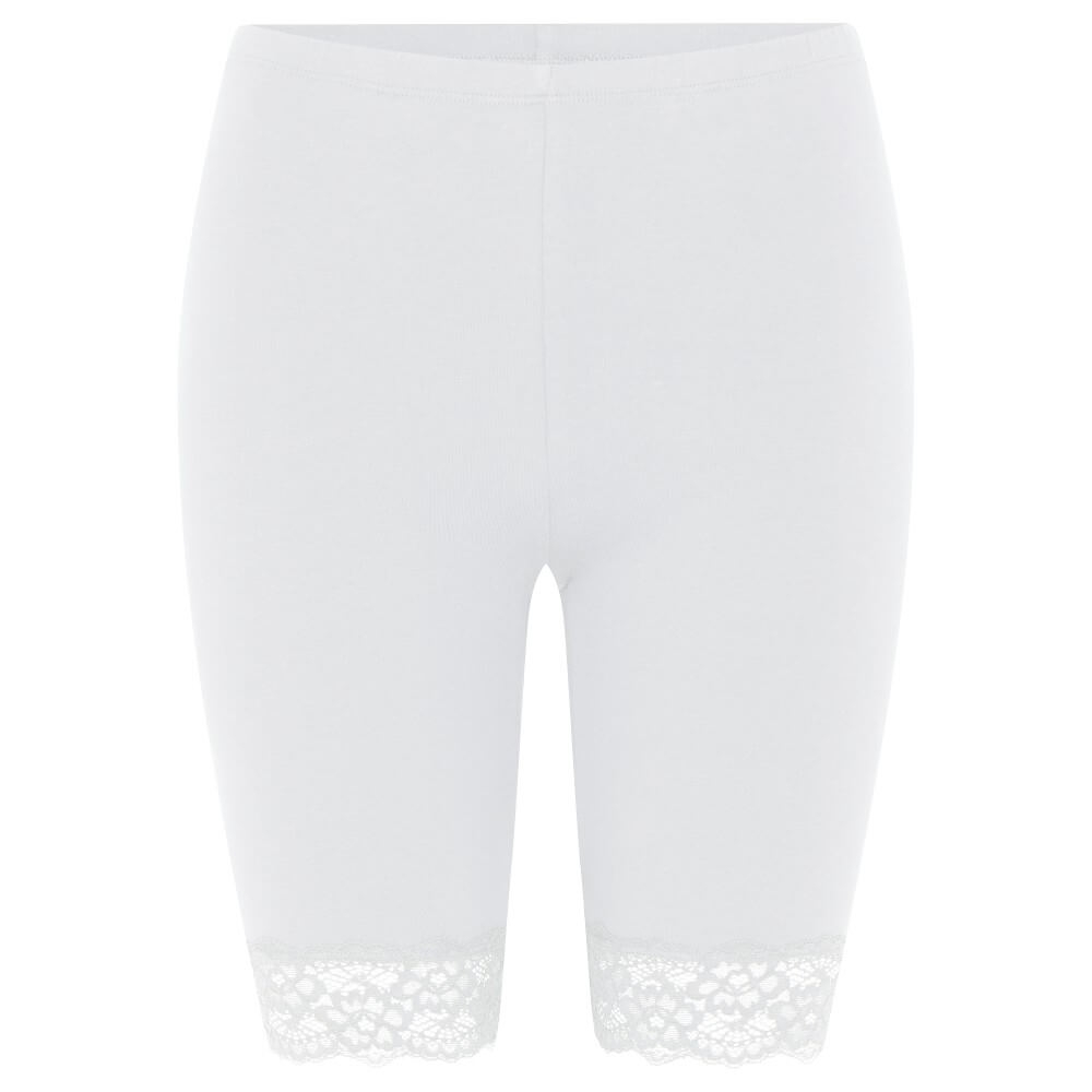 Decoy Indershorts Med Blonde Økologisk Bomuld Hvid Str Hvid Dame Large