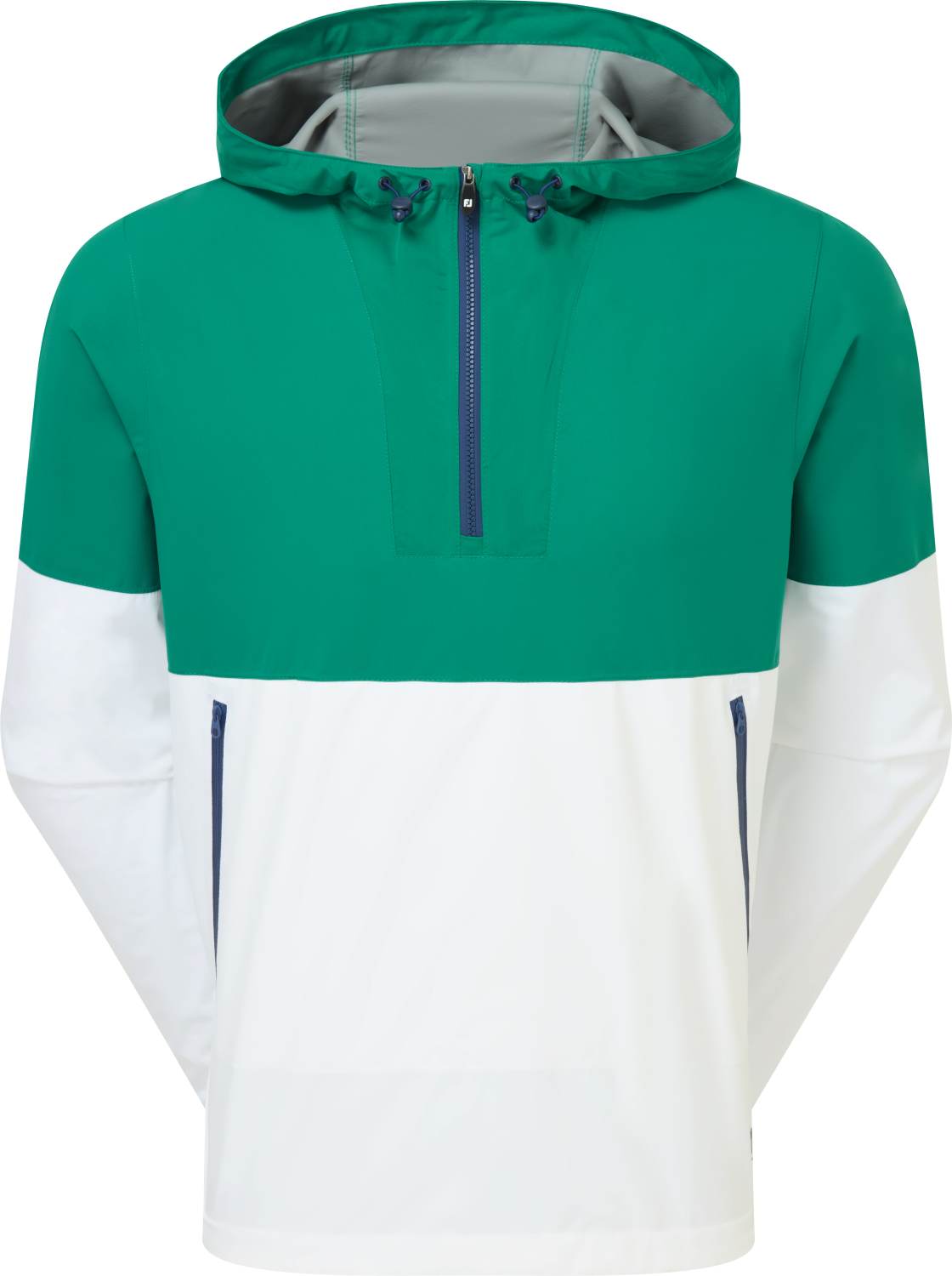 Footjoy Hydrolite Hoodie 2026 Herre Regnjakke White Green Str Xxxl Hvid Herre XXXL