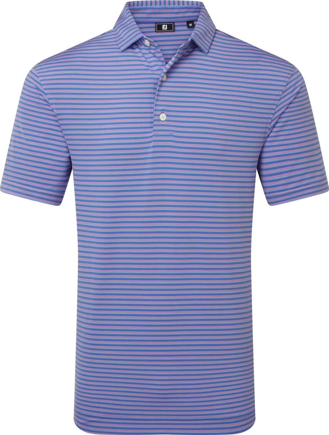 Footjoy Shadow Striple Lisle Herre Poloshirt Vivid Violet Str Xxxl Vivid Violet Herre XXXL