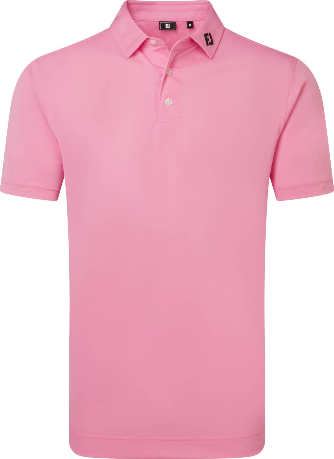 Footjoy Stretch Pique Solid Herre Poloshirt Pink Str Xxxl Pink Herre XXXL