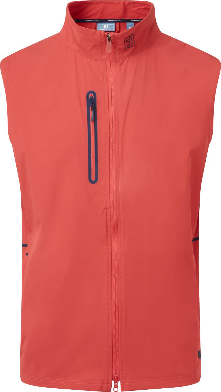 Footjoy Tempo Herre Vest Nantucket Red Str Xxxl Nantucket Red Herre XXXL