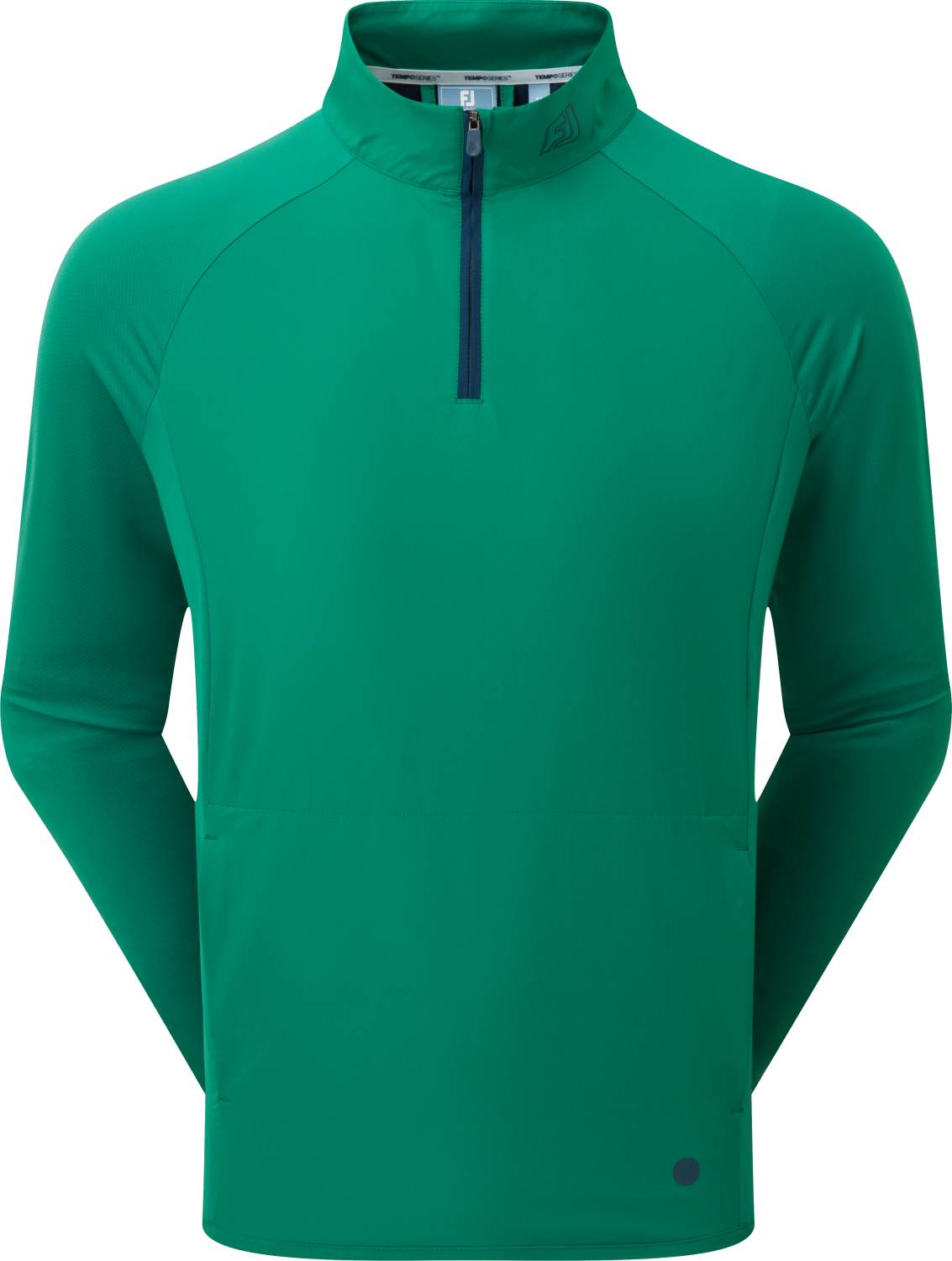 Footjoy Tempo Tech Midlayer Herre Pullover Green Str Xxxl Grøn Herre XXXL