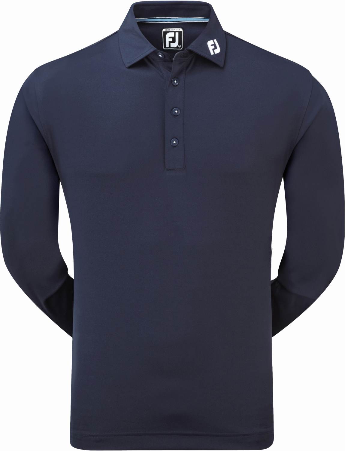 Footjoy Thermolite Herre Poloshirt Langærmet Navy Str Xxxl Navy Herre XXXL