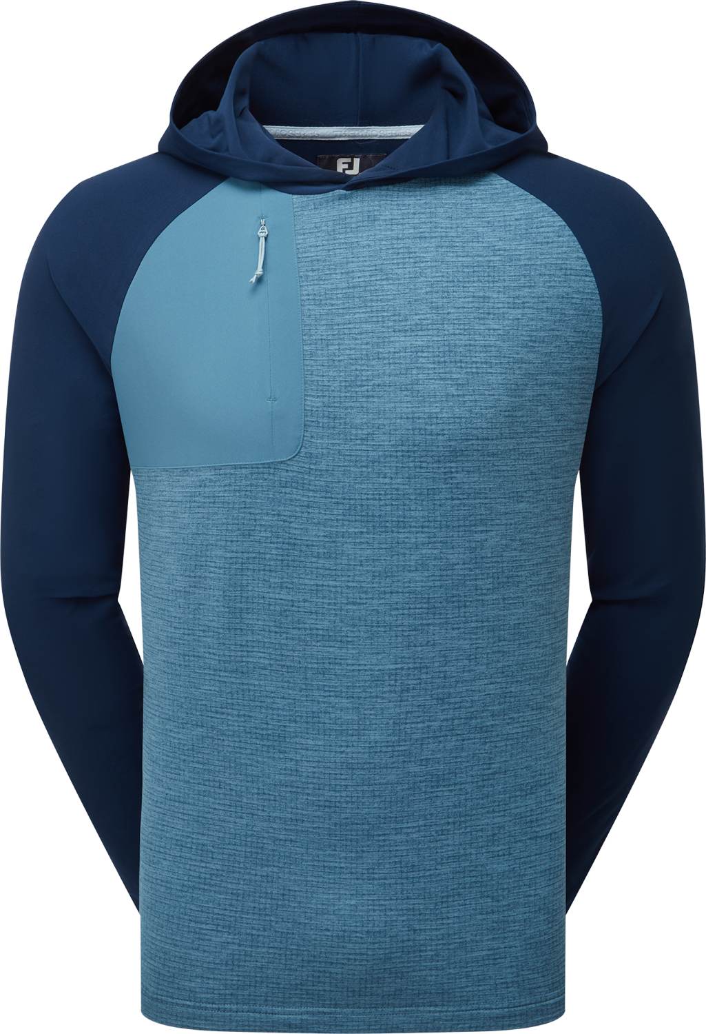 Footjoy Thermoseries Hoodie Herre Pullover Navy Slate Str Xxxl Navy/Slate Herre XXXL