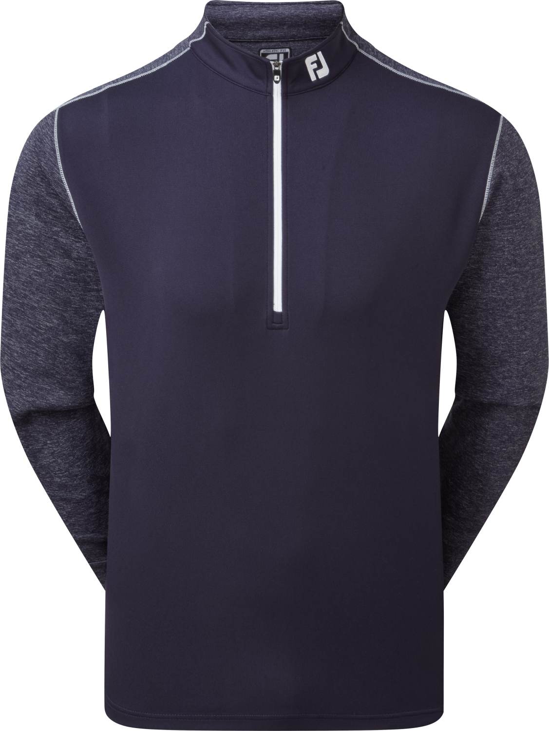 Footjoy Tonal Heather Chill Out Herre Pullover Navy Str Xxxl Navy Herre XXXL