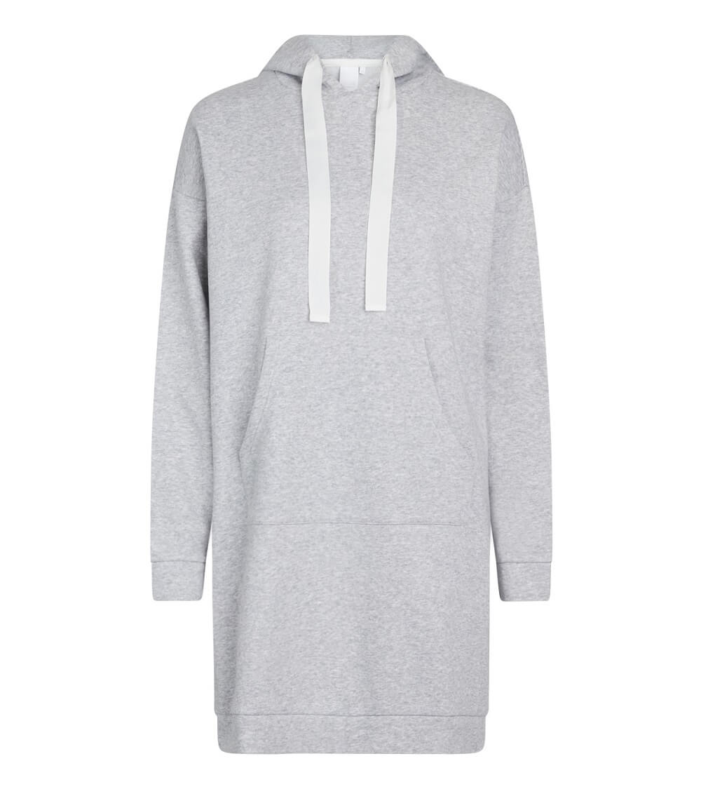 Grå Hoodie Dress Fra Ccdk Dame Str Grå Dame Large