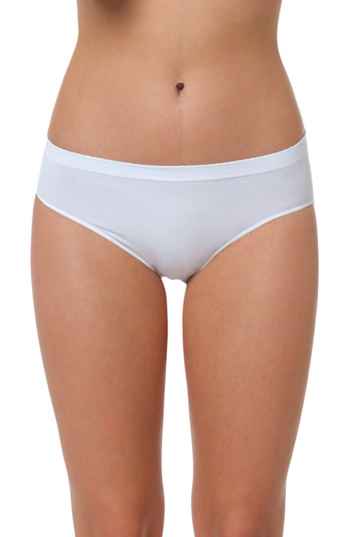 Hvide Brief Trusser Str Hvid Dame Large, XL
