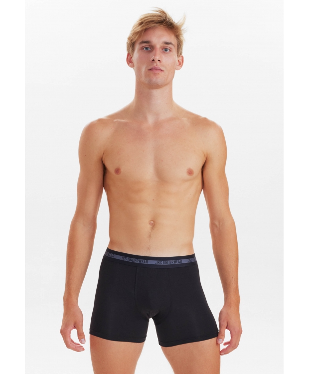 Jbs Pak Bambus Underbukser Sort Til Herre Plus Size Fsc Bambus 4xl 8xl Sort  4XL