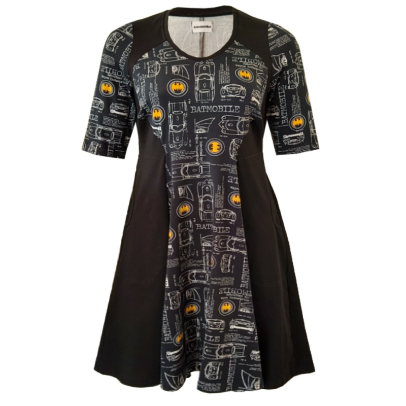 Plus Size Kjole Meika Blueprint Sort  44