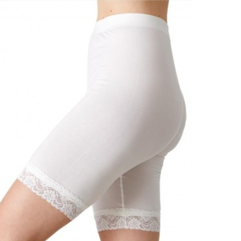 Plus Size Shorts Med Blonde Offwhite Festival501000 Hvid  46/50
