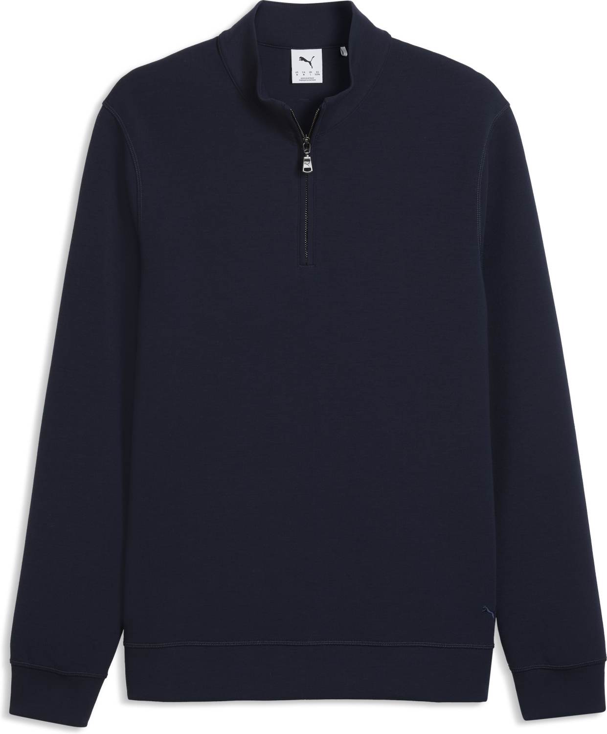 Puma Cloudspun Fleece Zip Herre Pullover Deep Navy Str Xxxl Deep Navy Herre XXXL
