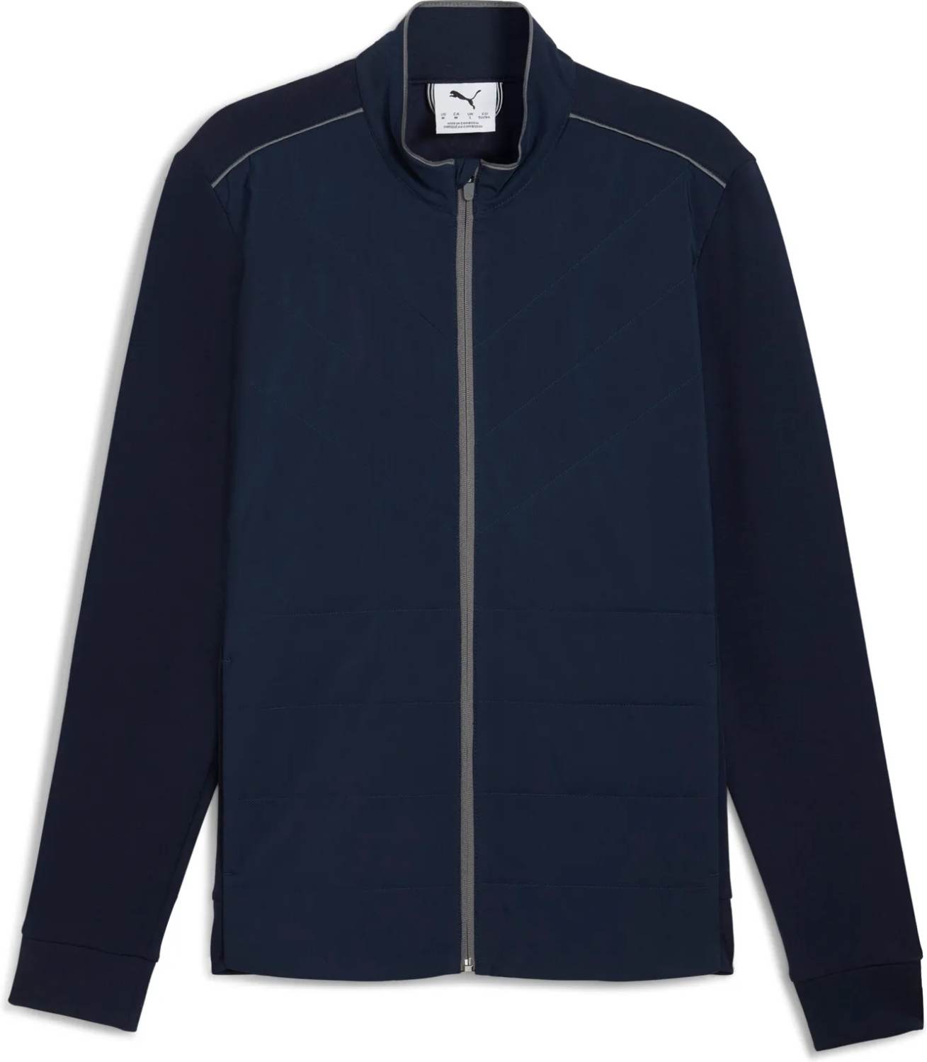 Puma Cloudspun Fleece Hyb Herre Jakke Deep Navy Str Xxxl Deep Navy Herre XXXL