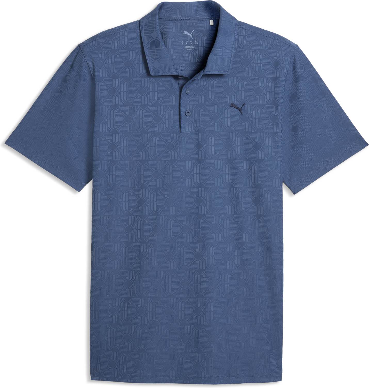 Puma Mattr Deco Jacquard Herre Poloshirt Dark Indigo Str Xxxl Dark Indigo Herre XXXL