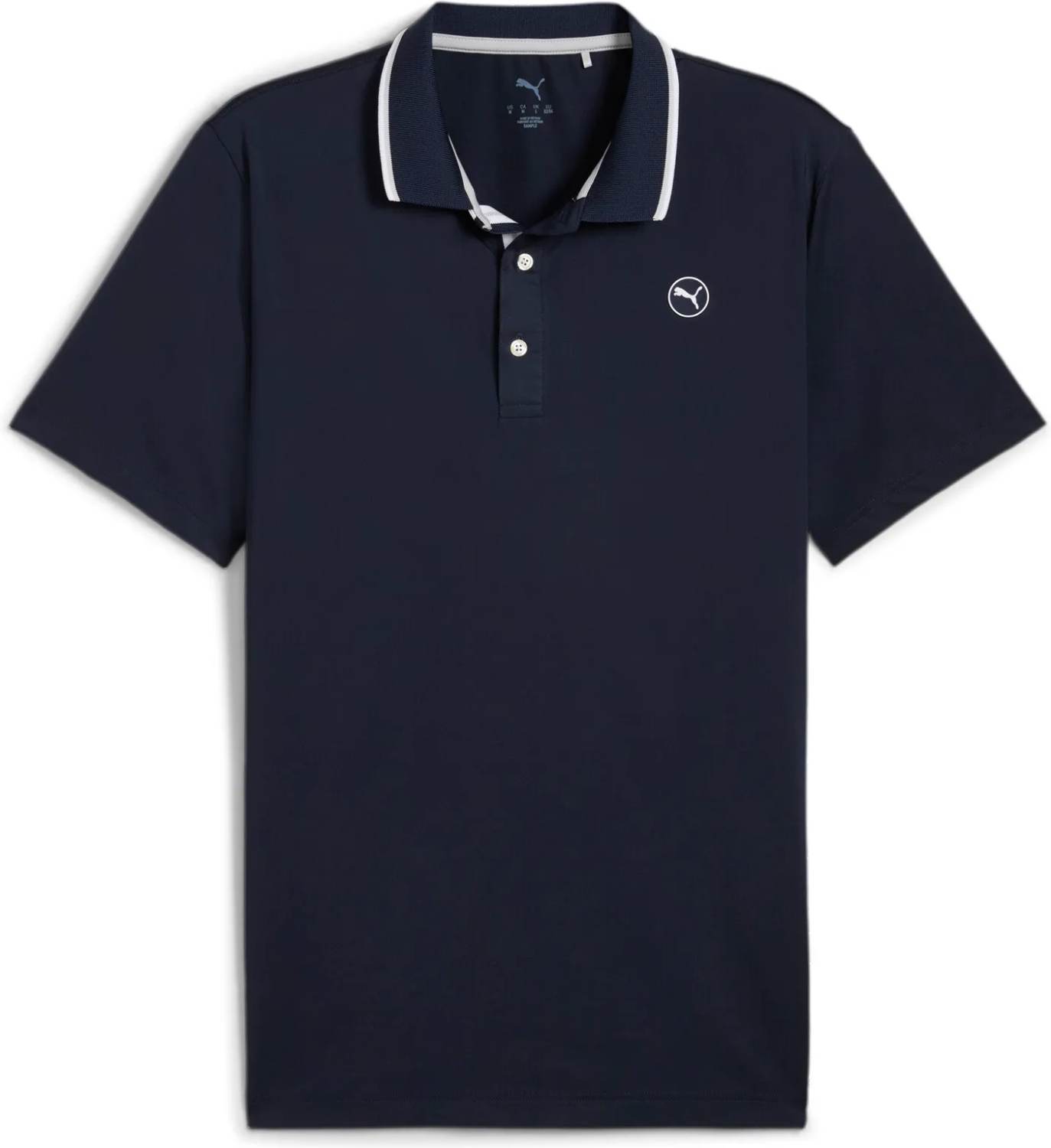 Puma Mattr Elevated Solid Herre Poloshirt Deep Navy Str Xxxl Deep Navy Herre XXXL