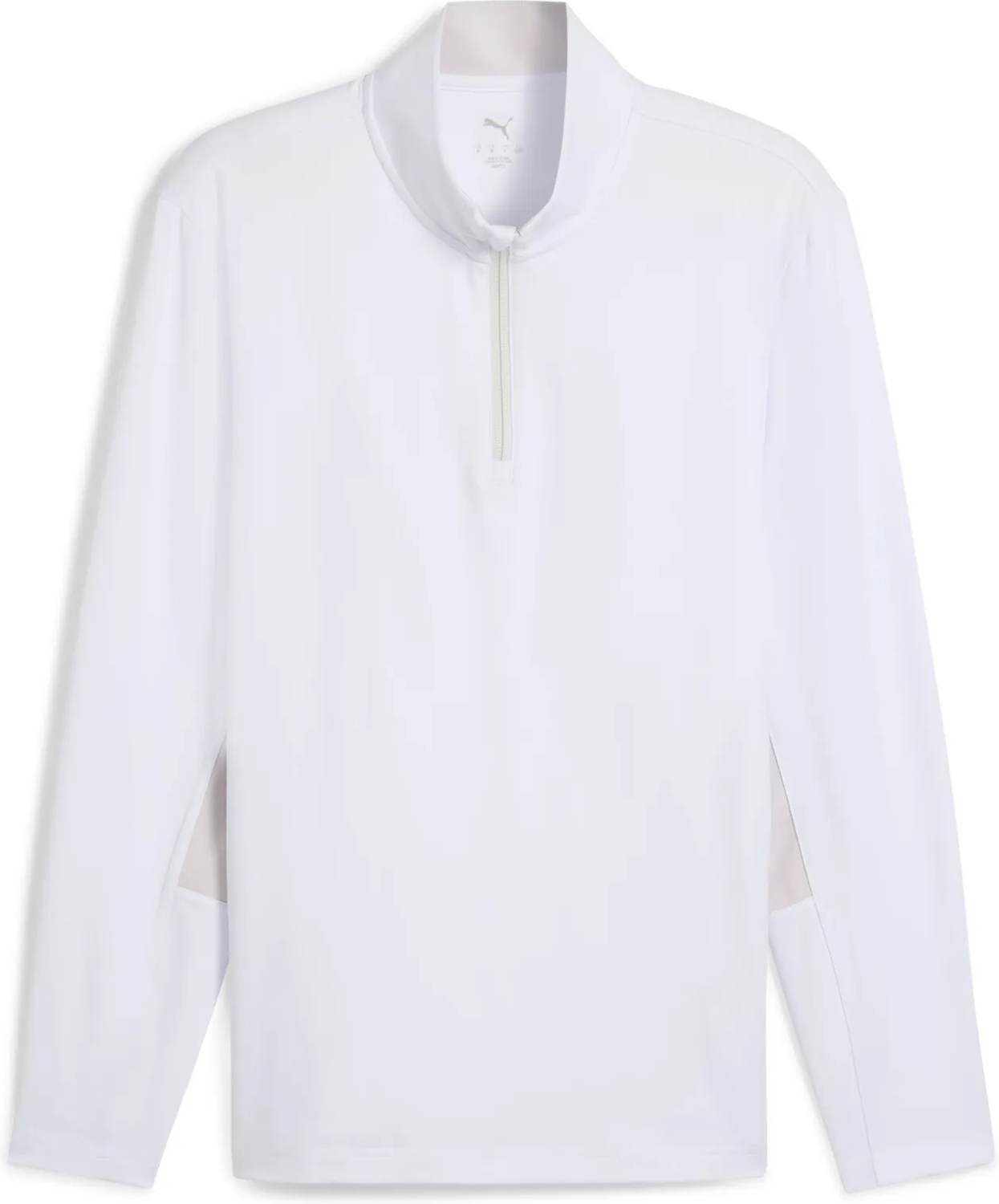 Puma Pure Zip Herre Pullover White Glow Str Xxxl Hvid Herre XXXL