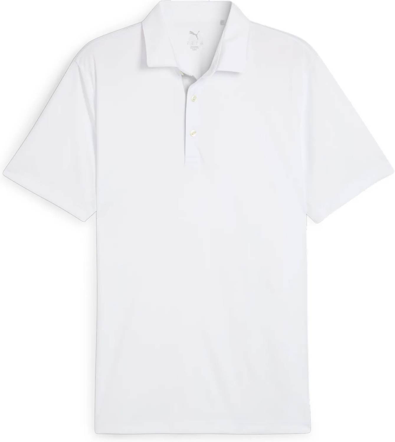 Puma Pure Herre Poloshirt White Glow Str Xxxl Hvid Herre XXXL