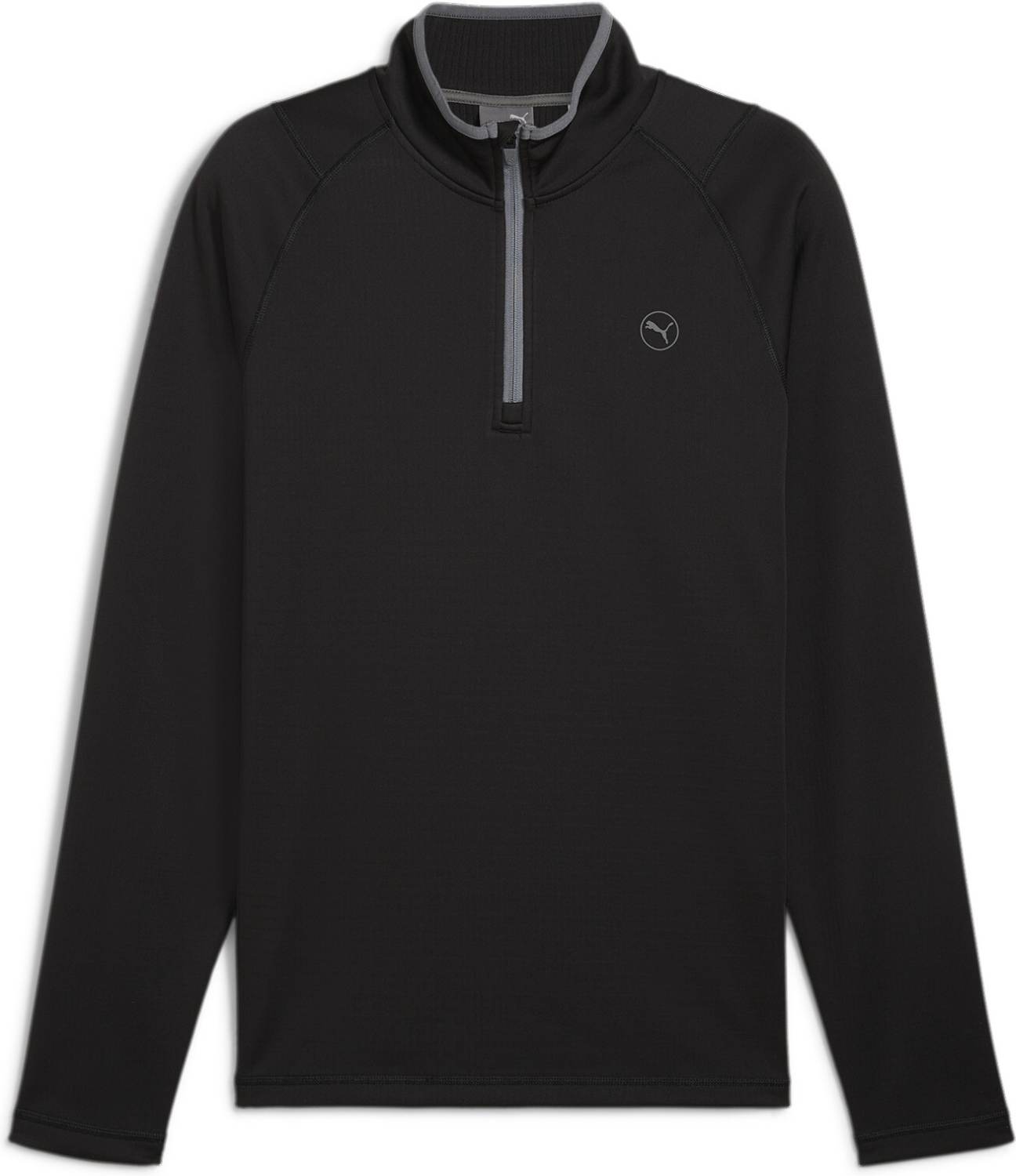Puma Waffle Fleece Zip Herre Pullover Puma Black Str Xxxl Sort Herre XXXL