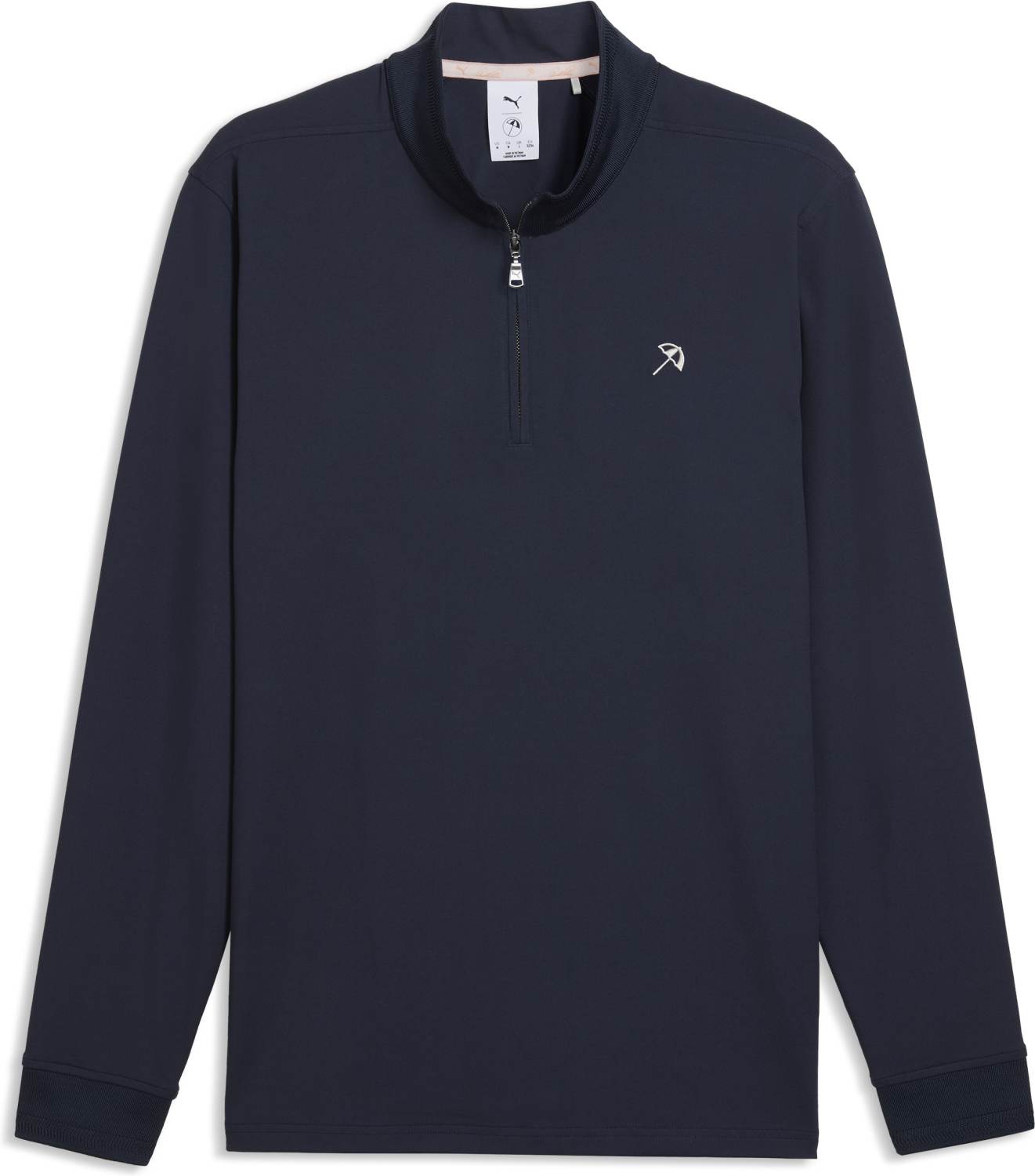 Puma Cloudspun Zip Herre Pullover Deep Navy Str Xxxl Deep Navy Herre XXXL