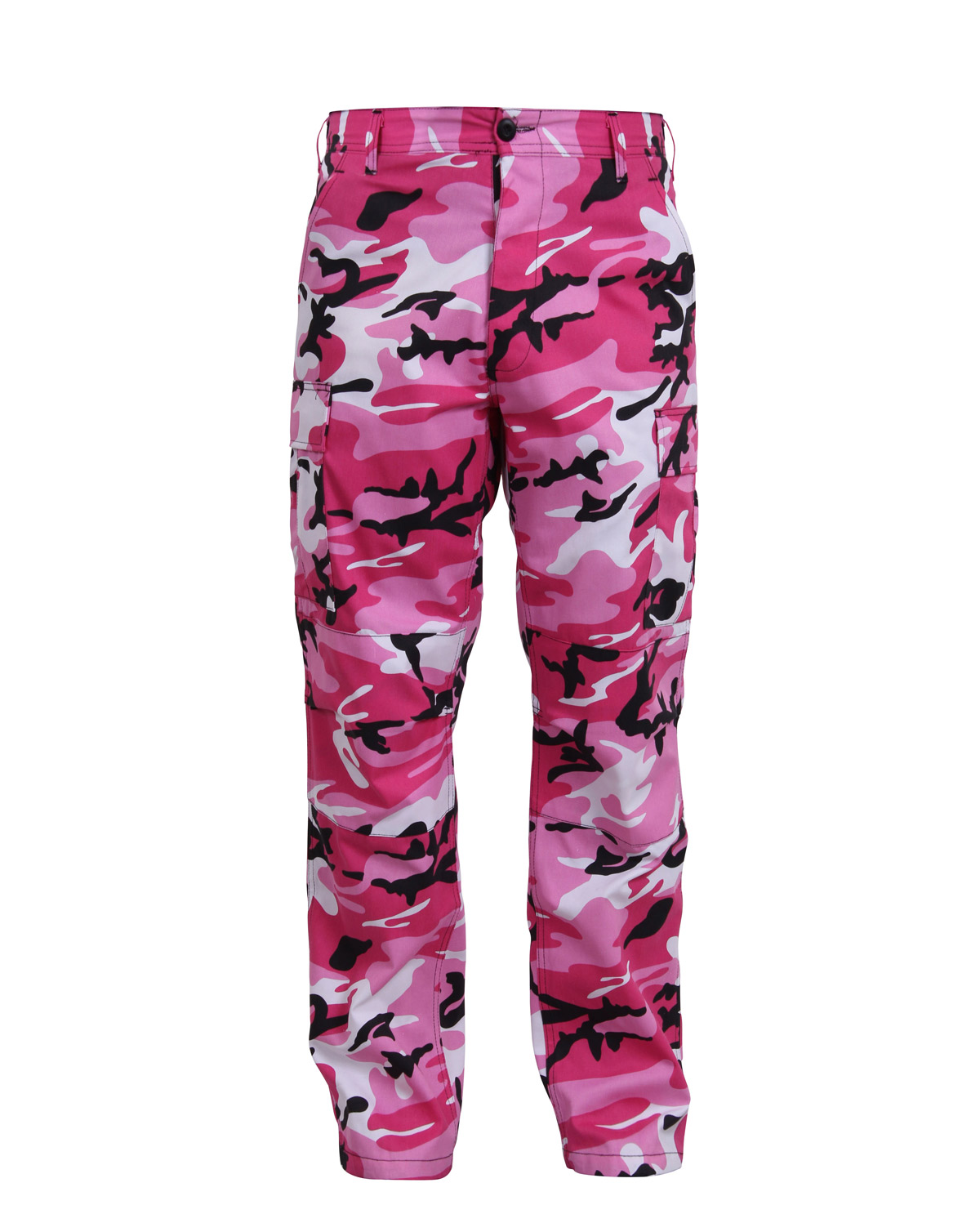 Rothco Bdu Bukser Pink Camouflage Large Pink Dame X-Large / 35"-4