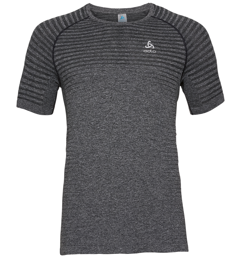 Odlo Baselayer Shirt Crew Grå Large  Male Large