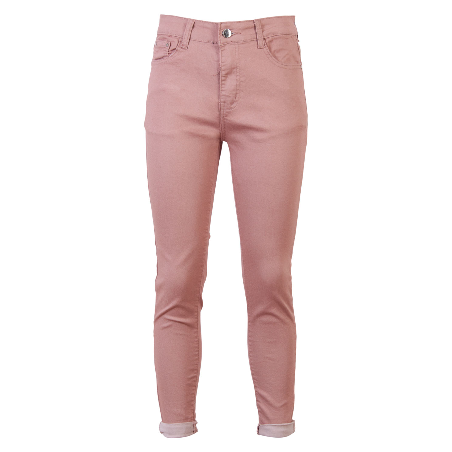 Jeans Dame Bukser Plus Size Rosa Rosa  44