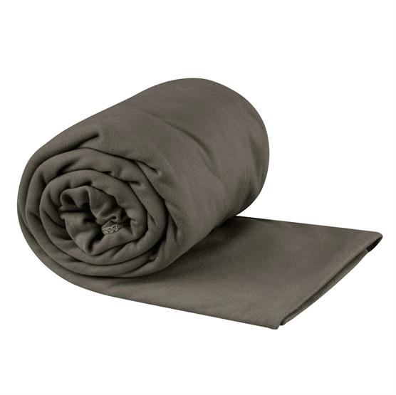 Sea Summit Pocket Towel Large Beluga Black Sort