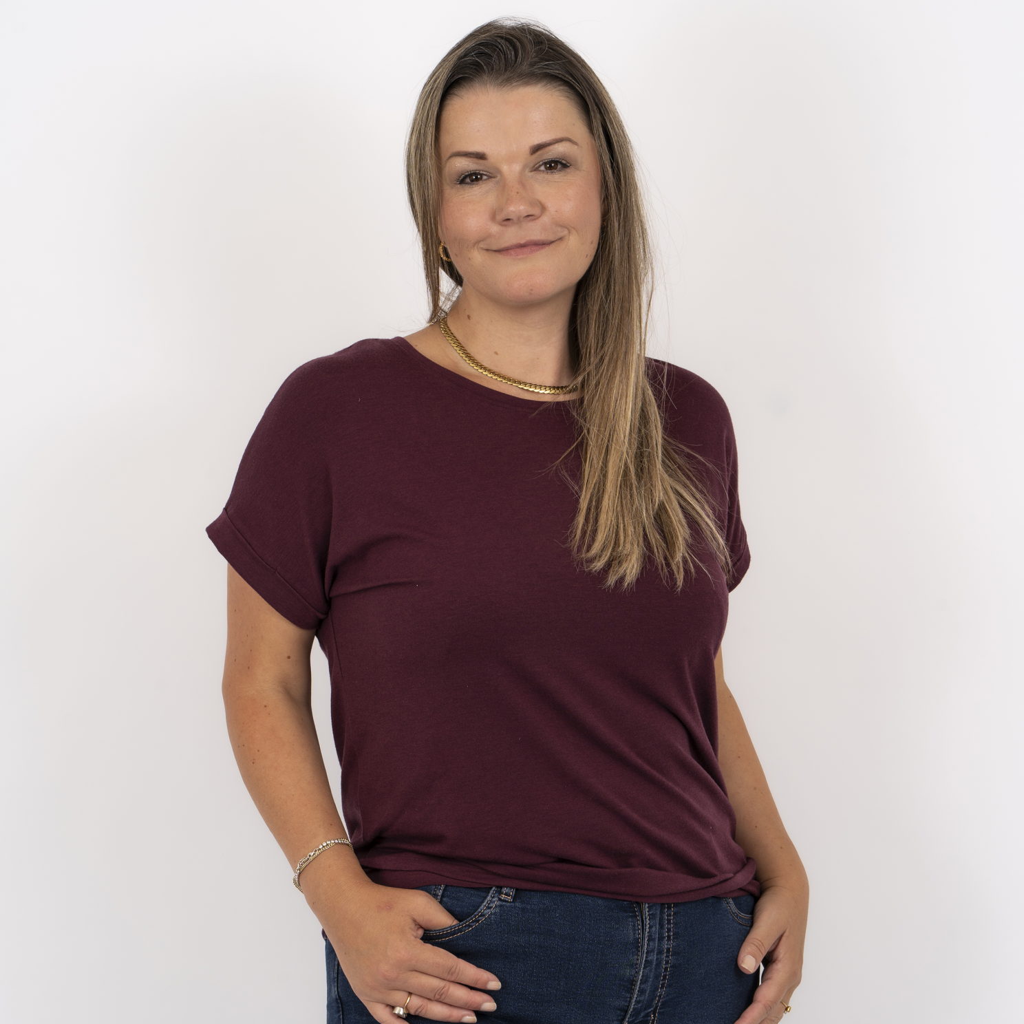 Steenholt Joan Dame Shirt Plus Size Crushed Violets Crushed Violets  52