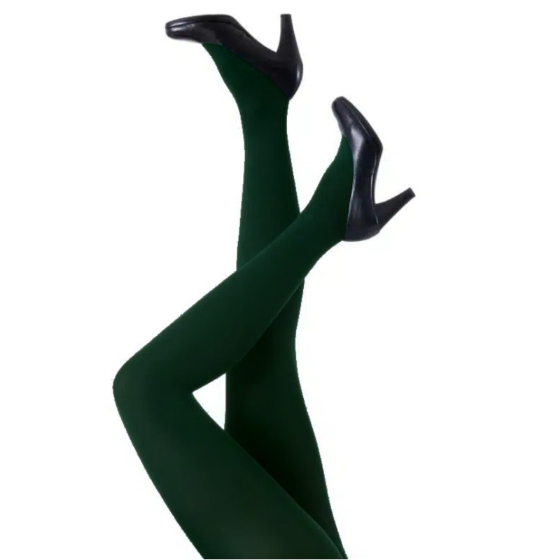 Strømpebukser Dyb Grøn Amelie Dark Green Festival 96130 Grøn  42/44