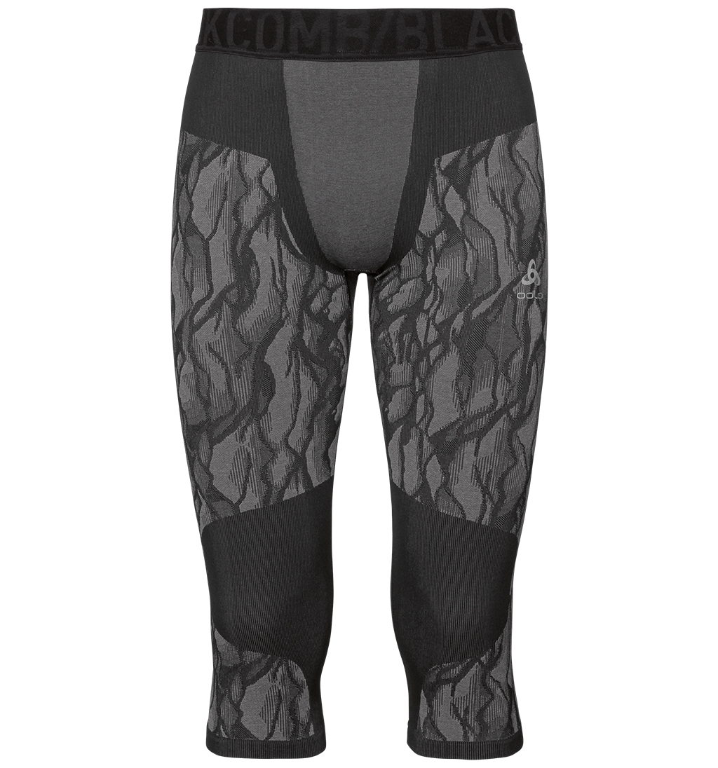 Odlo Baselayer Bottom Syntetisk Sort Grå Large Sort Male Large