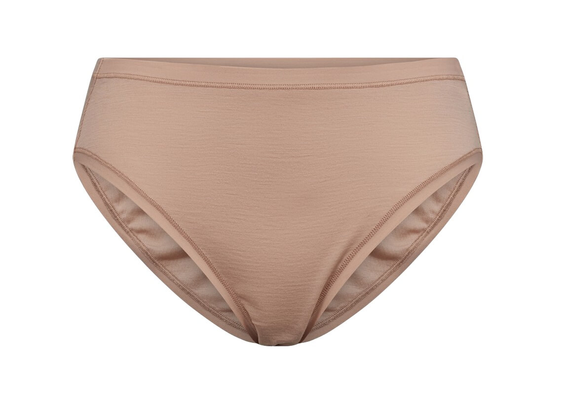 Tai Brief Trusser 100 Uld Jbs Denmark Beige Str Large Beige, Nude Dame 2XL