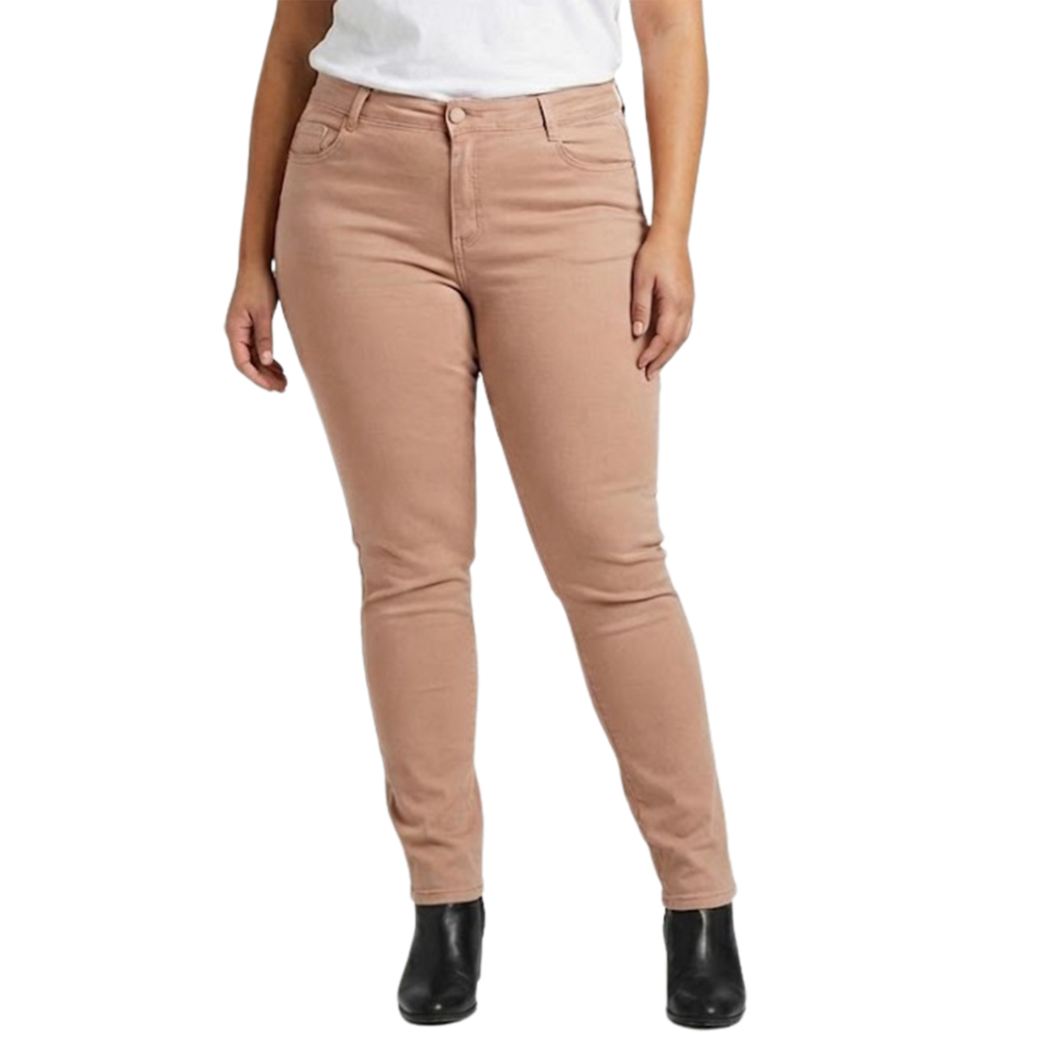 Jeans Dame Jeans Plus Size Dark Rose Dark Rose  44