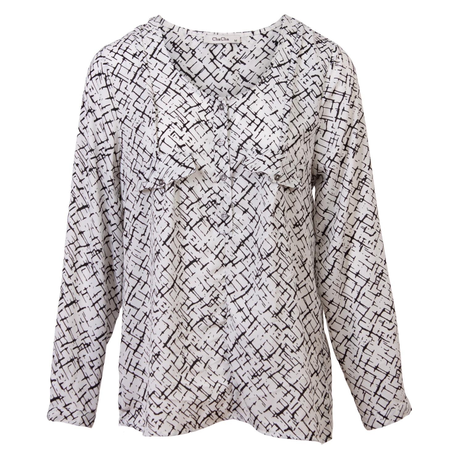 Zbyz Dame Bluse Plus Size B-34  54/56