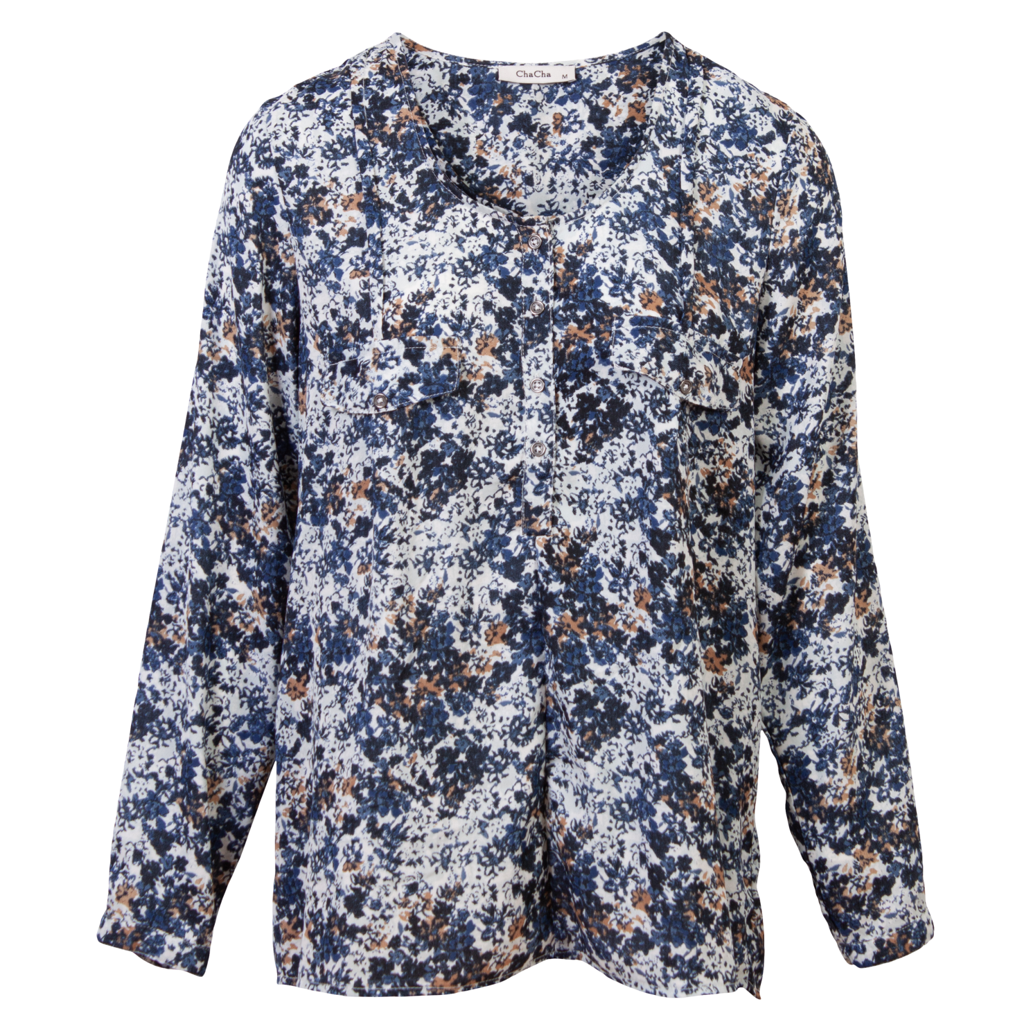Zbyz Dame Bluse Plus Size 135 B-135  54/56